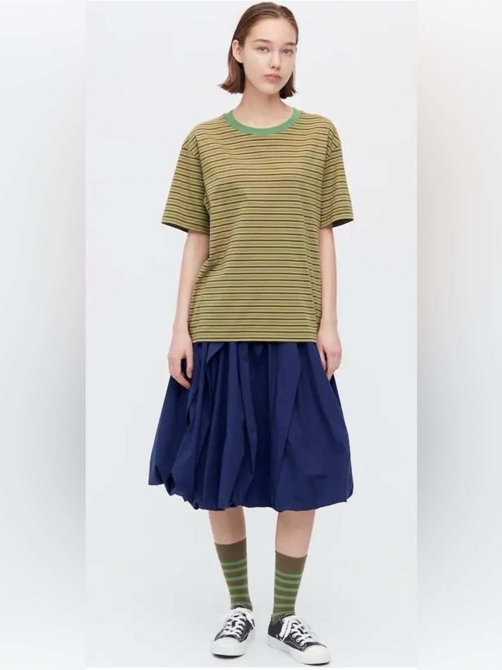 MARNI/ UNIQLO Royal Blue Full Bubble Skirt